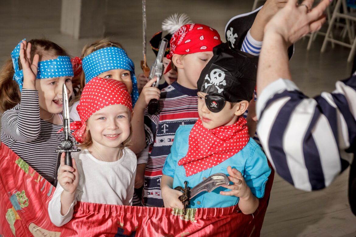 anniversaire d'enfant sur le thème des pirates